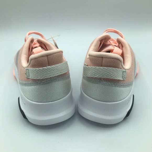Adidas CF Racer Tr Running Shoe Coral/Silver/White - Picture 5 of 6